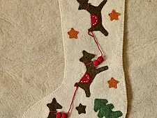 Tis the Season ☃ Felt ⚶ Candy Sock ☃ 12