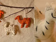 Tis the Season ☃ Felt  Toy⚶ Camels ☃ 5