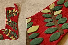Tis the Season ☃ Felt ⚶ Candy Sock ☃ 11