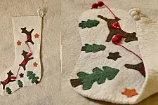 Tis the Season ☃ Felt ⚶ Candy Sock ☃ 12
