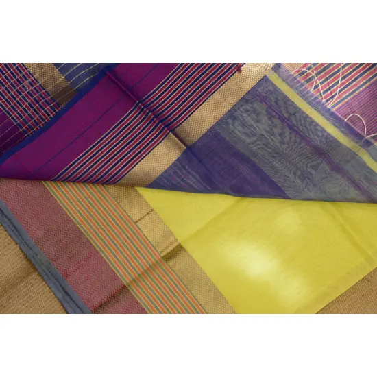 Colors of Devotion ~ Maheshwari Saree * 29