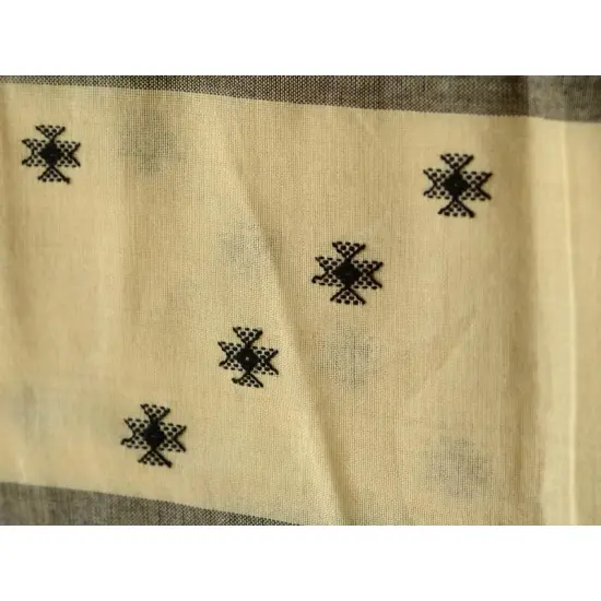 Treasures of travel ~  Cotton handloom stole { 9 }