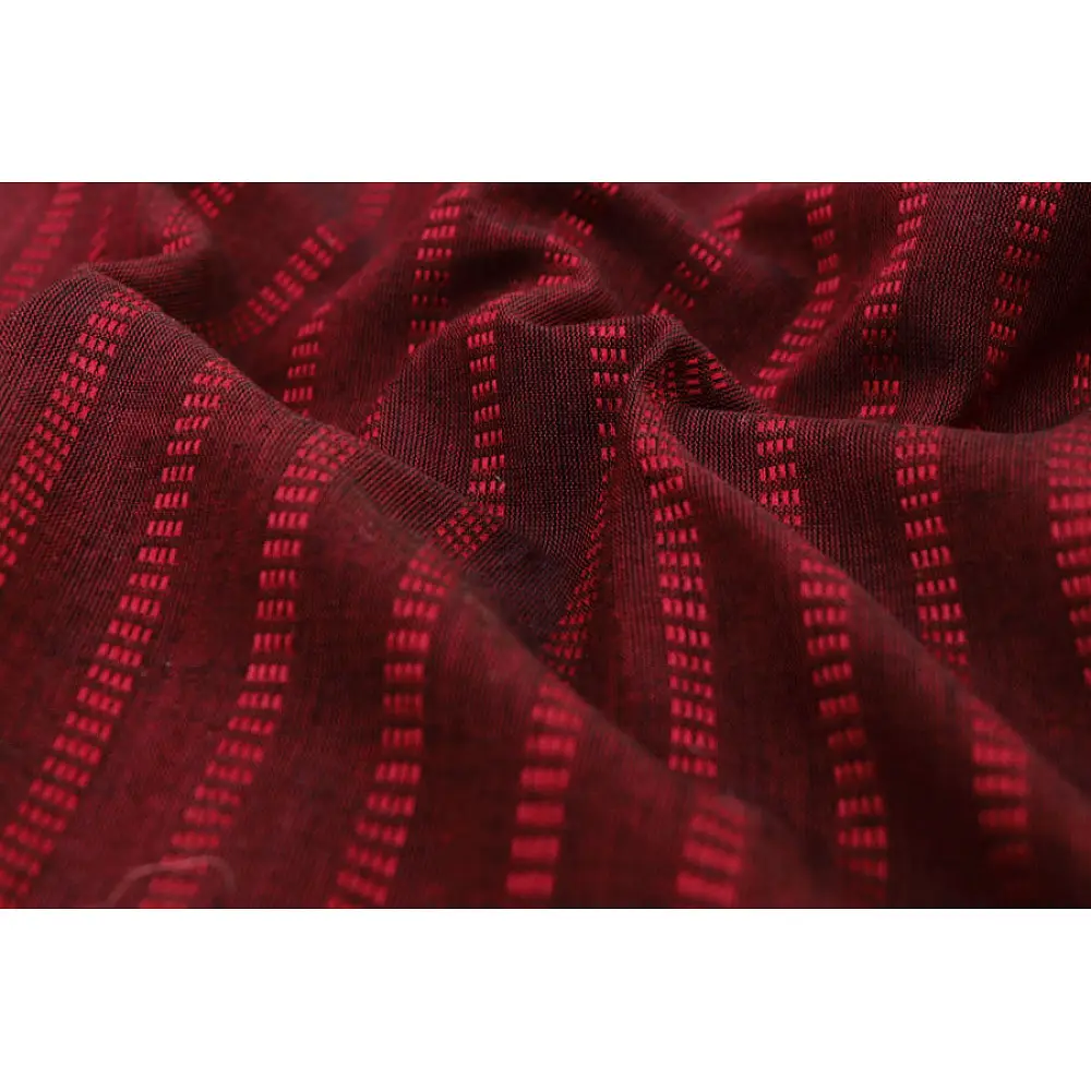 Maheshwari Handwoven Fabric ⚵ Cotton ⚵ 8 { 2.25 meter }