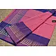 handwoven maheshwari silk saree - pink
