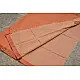maheshwari handloom saree - orange 