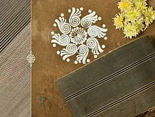 मांडना ❈ Maheshwari Saree ❈ 4