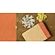 handloom maheshwari cotton silk saree - orange and beige color