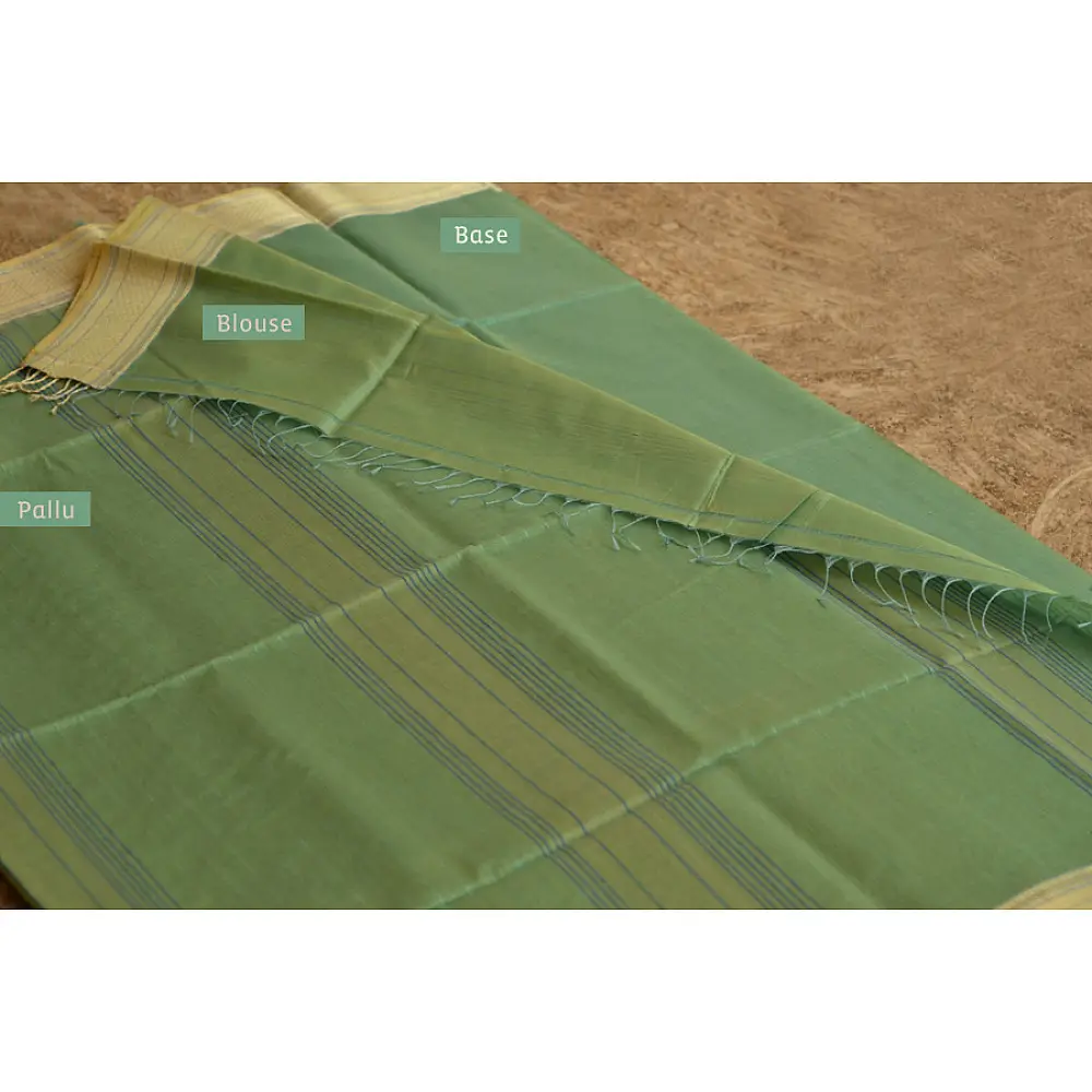 light green maheshwari silk saree