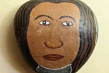 Quirky Taps ♠ Painted Pebbles ~ 8