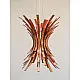 Glimmerfly - Color Lacquer ☙ Bamboo . Pendent lamp - 8