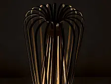 Infinity - Tall - Natural Lacquer ☙ Bamboo . Floor lamp - 6 Infinity - Tall - Natural Lacquer ☙ Bamboo . Floor lamp - 6