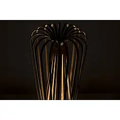 Infinity - Tall - Natural Lacquer ☙ Bamboo . Floor lamp - 6
