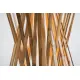 Infinity - Medium - Natural Lacquer ☙ Bamboo . Floor lamp - 10