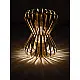 Infinity - Small - Natural Lacquer ☙ Bamboo . Floor lamp - 7