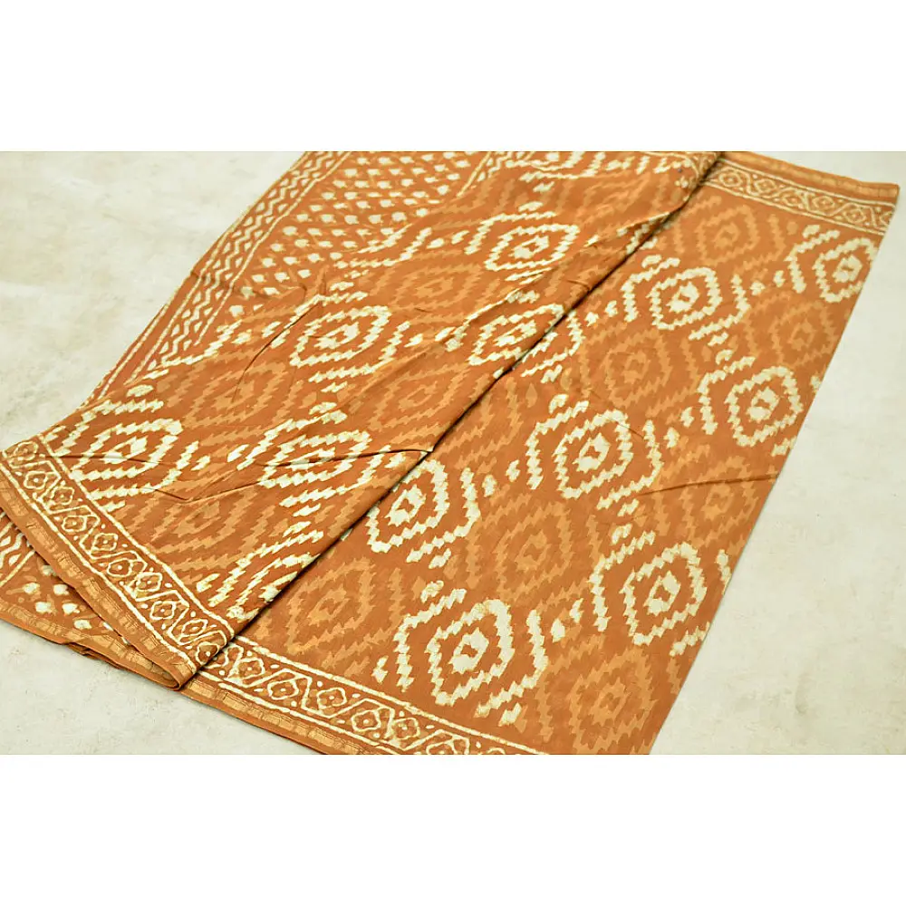 Chandni ✲ Handwoven Chanderi . Batik Saree ✲ 1