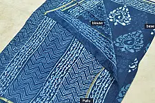 Chandni ✲ Handwoven Chanderi . Batik Saree ✲ 10