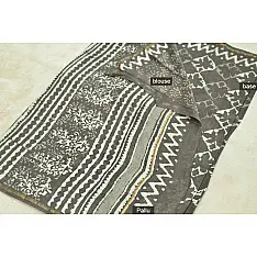Chandni ✲ Handwoven Chanderi . Batik Saree ✲ 2