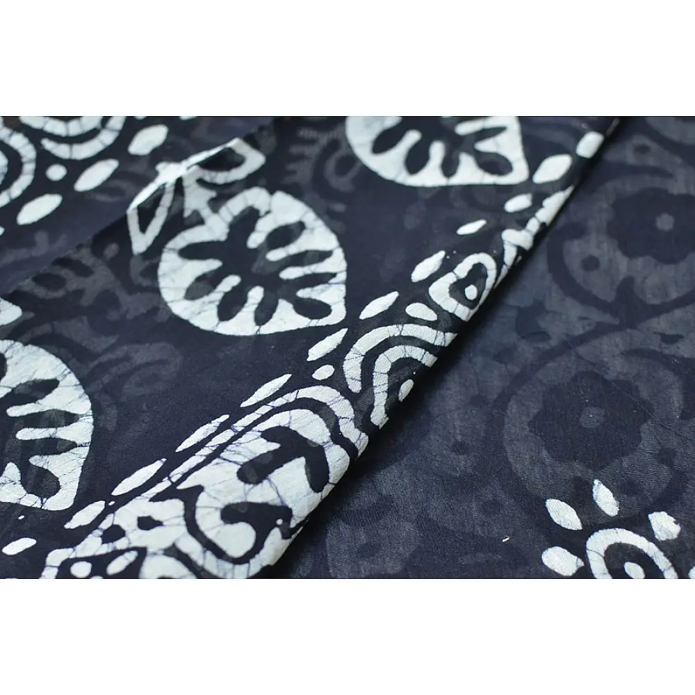Chandni ✲ Handwoven Chanderi . Batik Saree ✲ 3