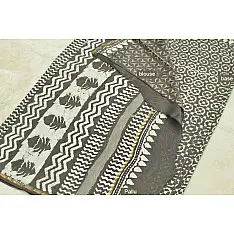 Chandni ✲ Handwoven Chanderi . Batik Saree ✲ 6