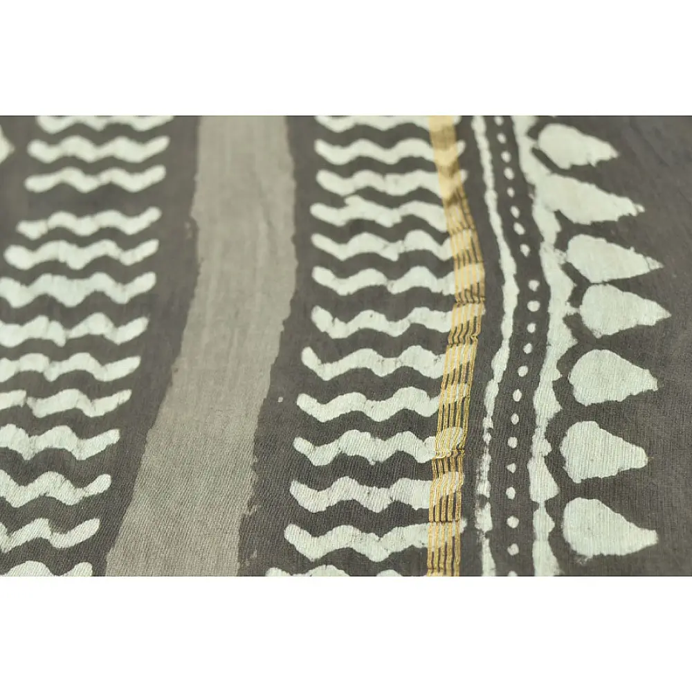 Chandni ✲ Handwoven Chanderi . Batik Saree ✲ 6