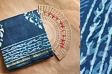 Chandni ✲ Handwoven Chanderi . Batik Saree ✲ 10