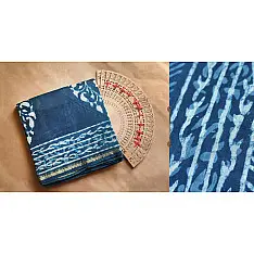 Chandni ✲ Handwoven Chanderi . Batik Saree ✲ 10
