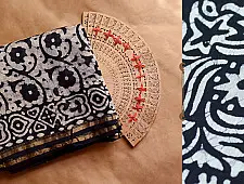 Chandni ✲ Handwoven Chanderi . Batik Saree ✲ 3