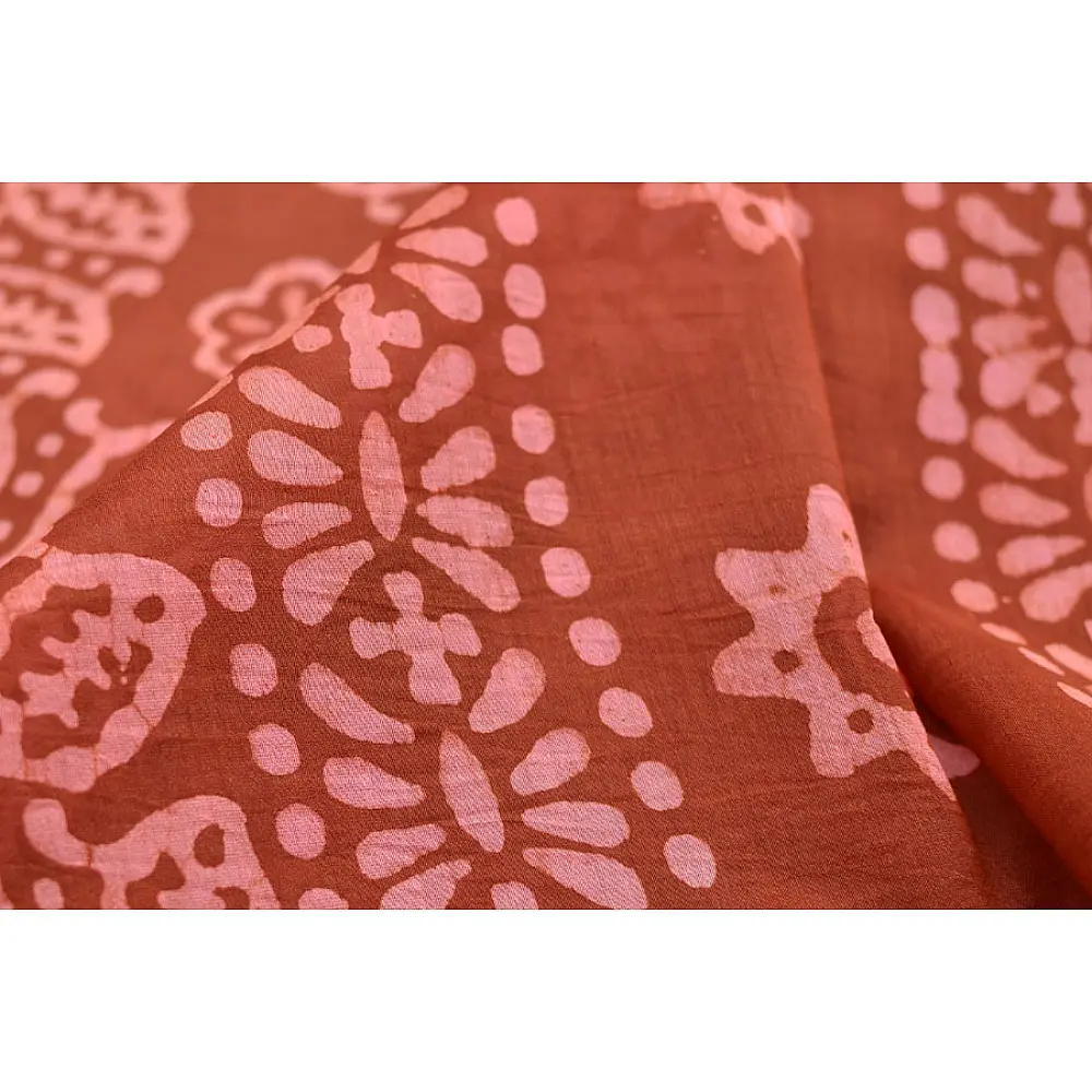 Chandni ✲ Handwoven Chanderi . Batik Saree ✲ 17