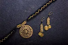 प्रीतम ✤ Brass Jewellery ✤ Necklace with Earring { 33 }
