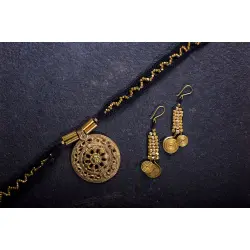 प्रीतम ✤ Brass Jewellery ✤ Necklace with Earring { 33 }