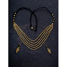 प्रीतम ✤ Brass Jewellery ✤ Necklace with Earring { 30 }
