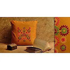 Cushioned living ~ Daffodils (Golden yellow * 15 x 15)