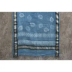 आबशार . Aabshaar ☘ Vegetable Color Chanderi Dupatta { 1 }