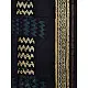 Indigo grounds ~ Batic Indigo * Chanderi Dupatta * 10 *