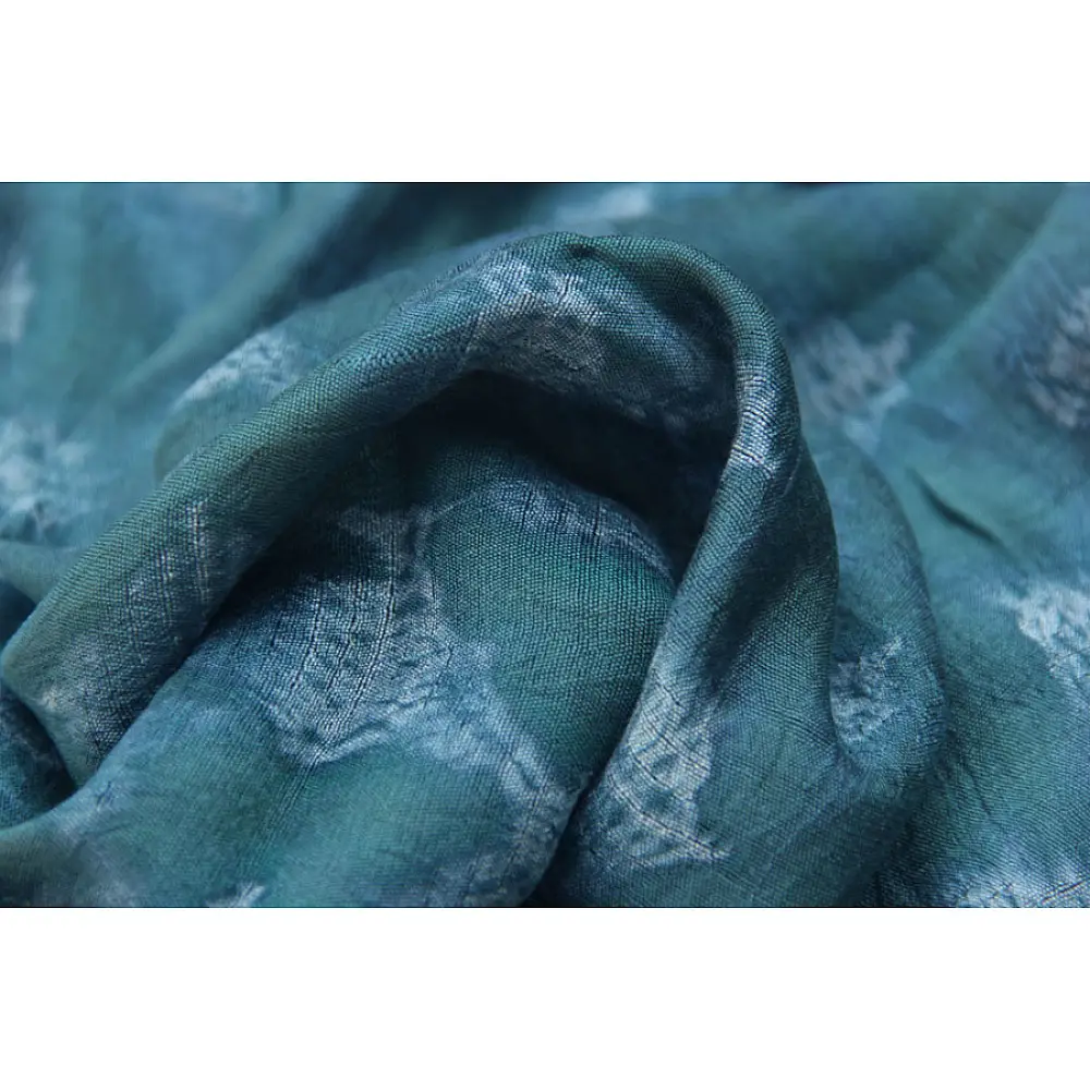 राधा | Radha ✥ Shibori Handwoven Saree ✥ 5