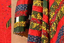 Quilt - Mulbary Silk - Embroidery (Double bed)
