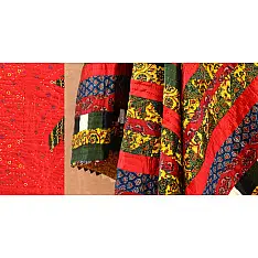 Quilt - Mulbary Silk - Embroidery (Double bed)