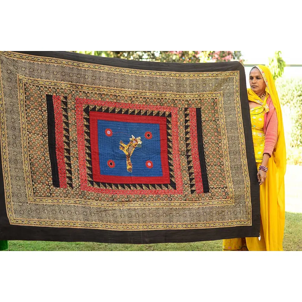 Quilt - Cotton - Embroidery (Double bed)