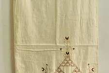 सूफियाना ~ Handloom Cotton . Embroidered dupatta { 11 }