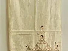 सूफियाना ~ Handloom Cotton . Embroidered dupatta { 11 }