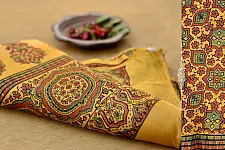 Ratnavali ✪  Gajji Silk Ajrakh Saree ✪ 26
