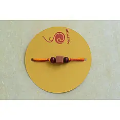 Terracotta ❂ Handmade . Rakhi { b }