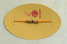 Brass ❂ Handmade . Rakhi { h }
