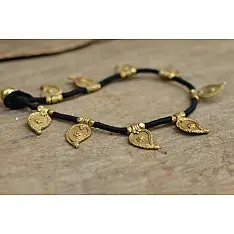 स्वर्णा ❂ Brass Jewellery ❂ Anklet { 26 }