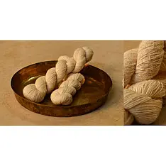Swavalamban . स्वराज ❇ Handspun . Cotton Yarn Grade B ❇ 14 { 250gm }