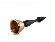 Designer Crafts Products ✫ Casted Brass & Wood . Bell ~ 4