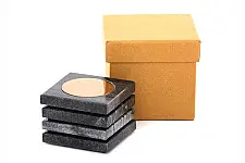 Yin Coasters {set of four} ~ 12