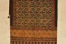 Ripened by the Tropical Sun ❋ Cotton Ajrakh Stole { 7 }