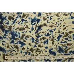 Clamp Dye . Natural Color Cotton Fabric ~ 21 { Per meter }