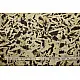 Clamp Dye . Natural Color Cotton Fabric ~ 22 { Per meter }